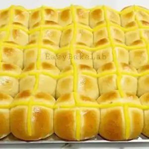 PJJ Potato Custard Bun (1 Resepi)