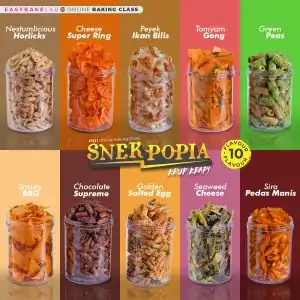 PJJ Snek Popia Krup Krap (10 Resepi)