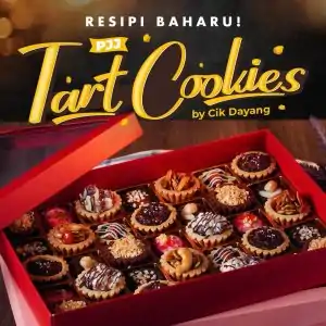 PJJ Tart Cookies (8 Resepi)
