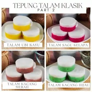 PJJ Talam Klasik Part 2 (4 Resepi)